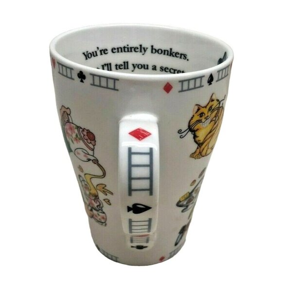 The Mad Hatter Coffee Mug Alice In Wonderland Paul Cardew Design England - Picture 5 of 8